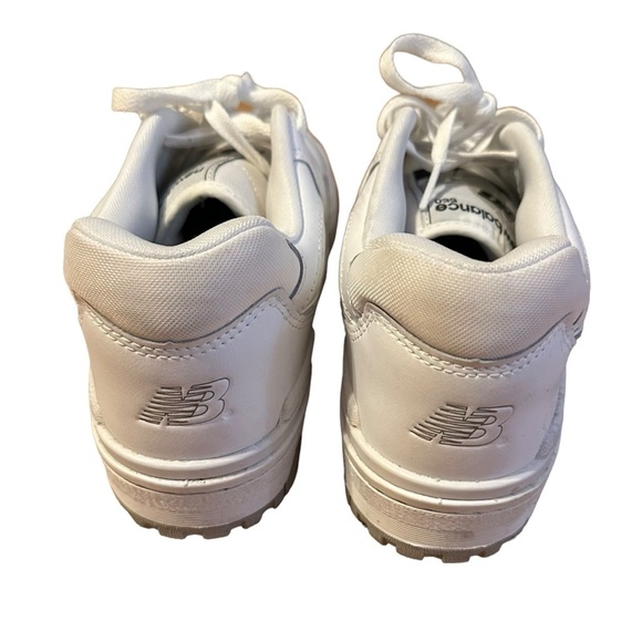 New Balance 550 White Trainer Sneakers Size M 8.5 - Picture 2 of 5